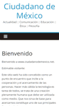 Mobile Screenshot of ciudadanodemexico.net